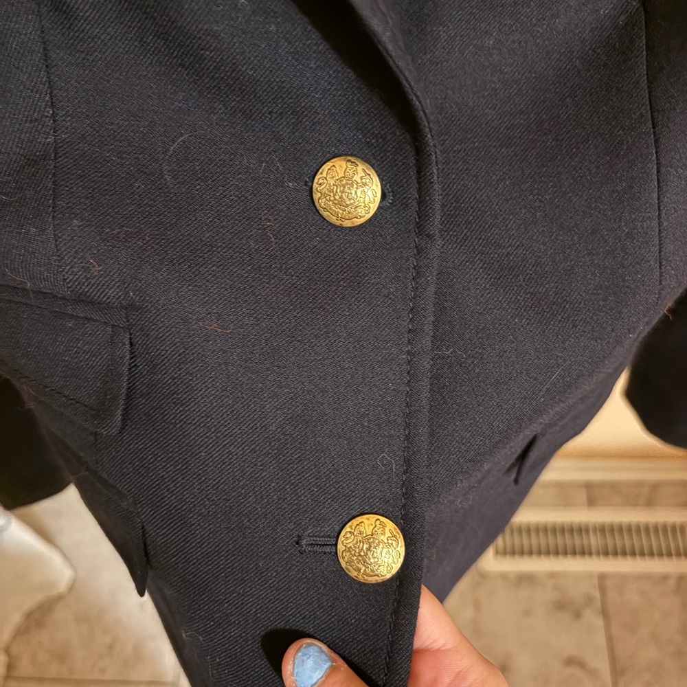 LAST CHANCE | J. Crew Navy Schoolboy Wool Two-Button Blazer - Picture 5 of 6